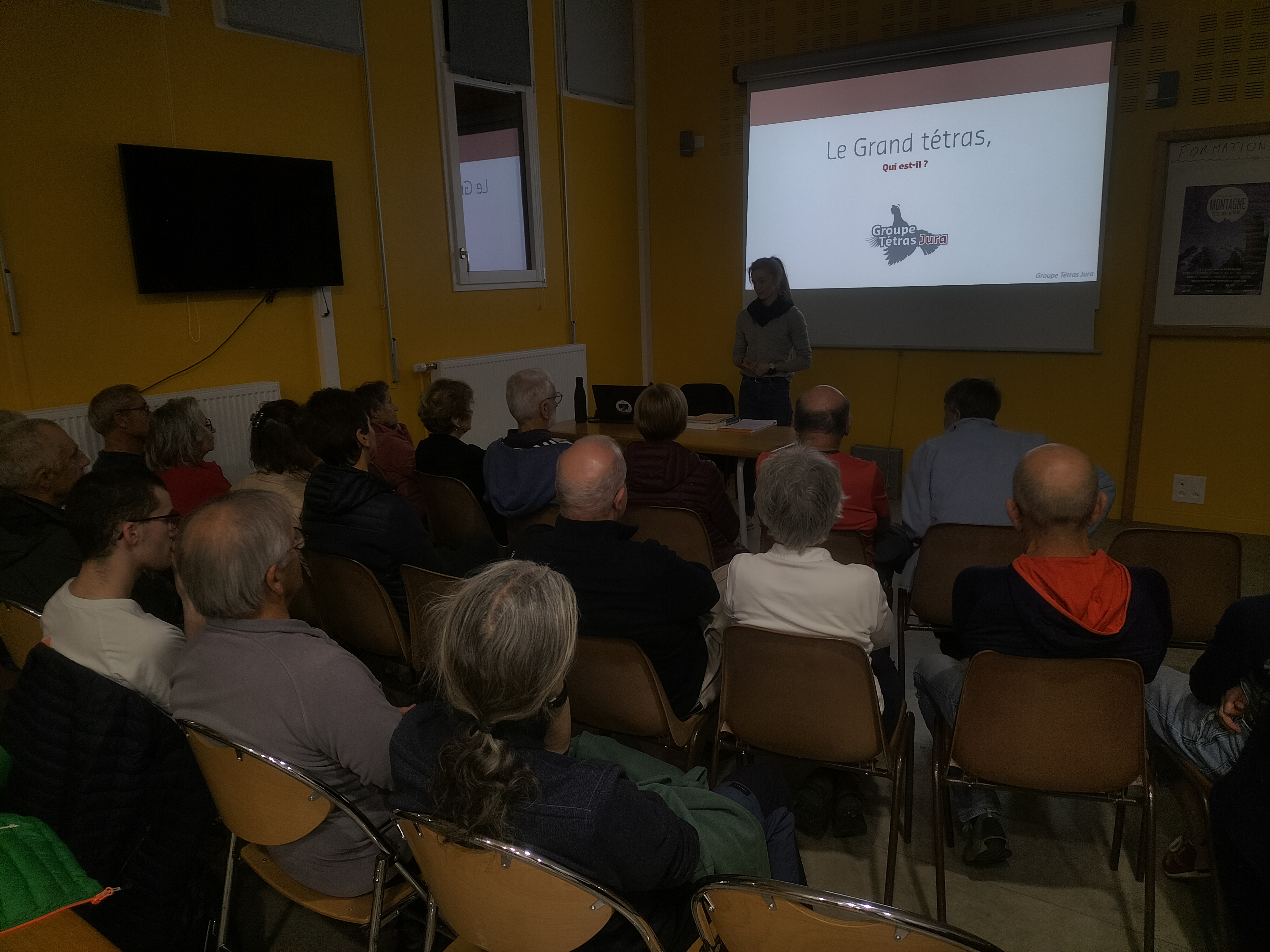 conférence et sortie terrain autour du Grand Tétras