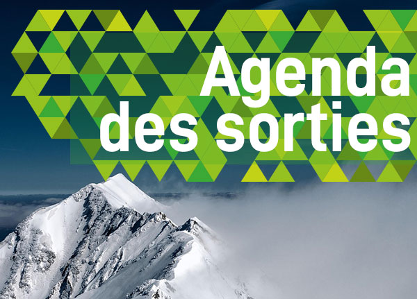 Agenda des sorties