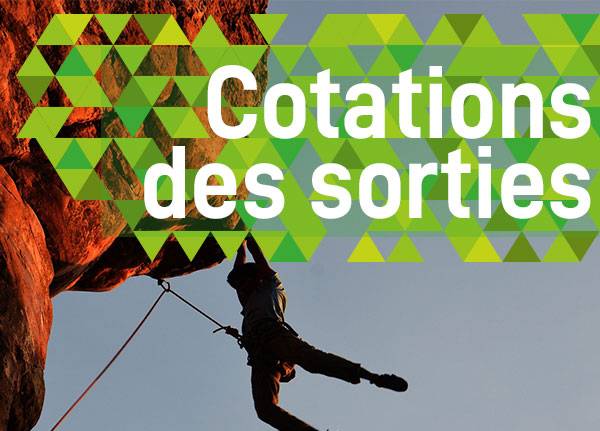 Cotation des sorties