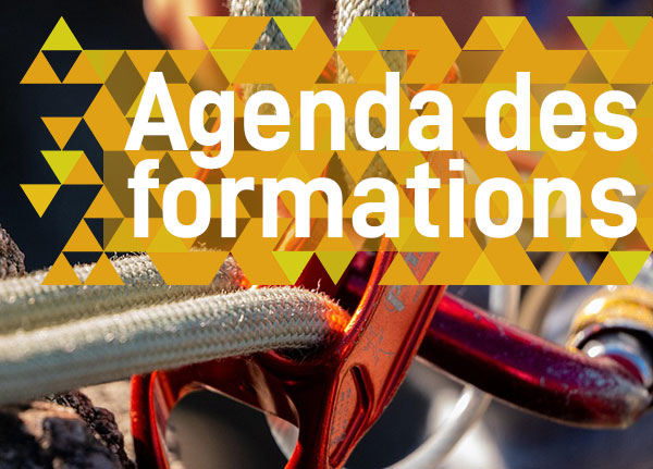 Agenda des formations
